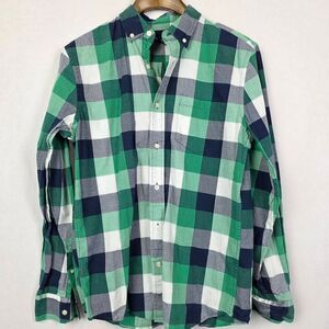 Gap Plaid Button Down Shirt Slim Fit M